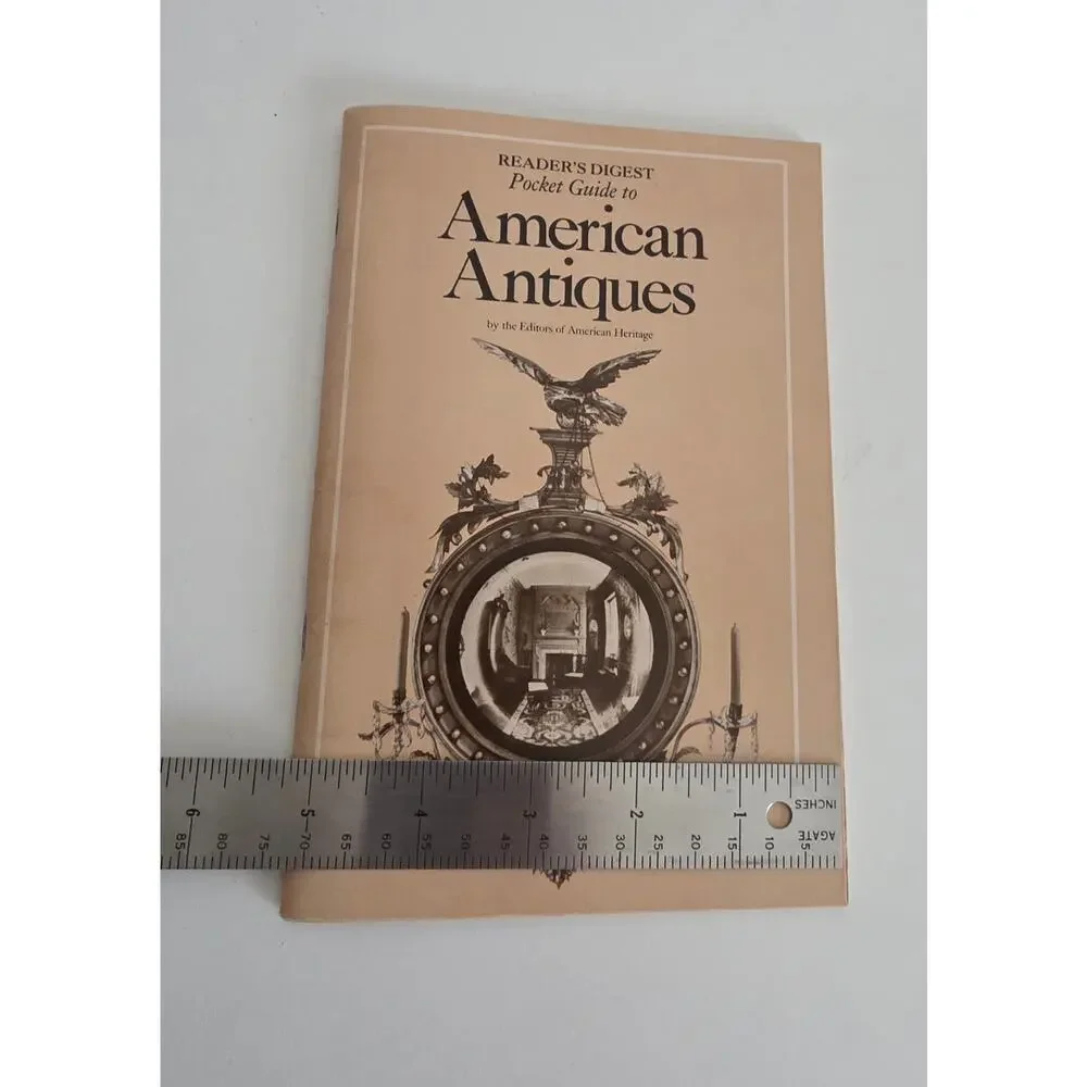 Reader's Digest Pocket Guide to American Antiques 1974 Vintage Paperback